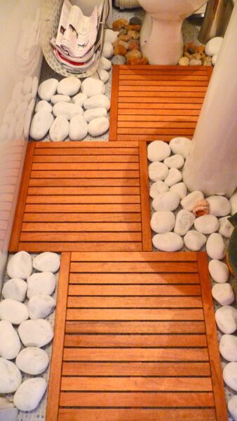 zen bathrooms: as close to zen gardens as possible
