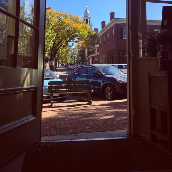 View from door to Nantucket Looms