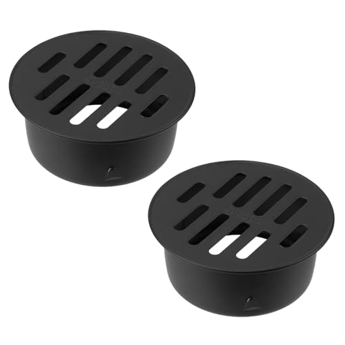 Antrader 2pcs Round Floor Drain Cover