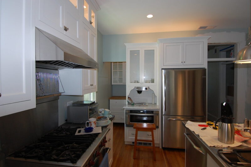 View into pantry from Kitchen