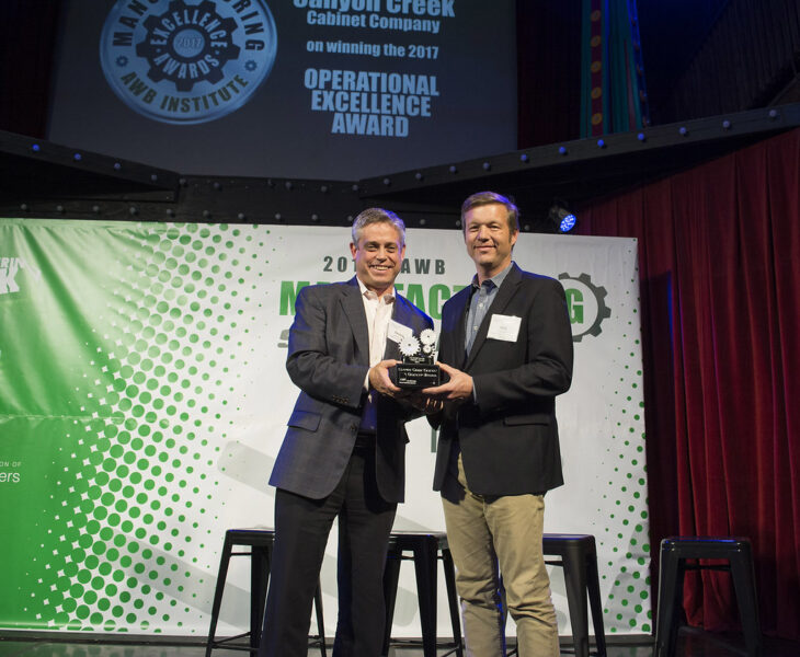 Manufacturing Excellence Awards - Canyon Creek Cabinet Co.