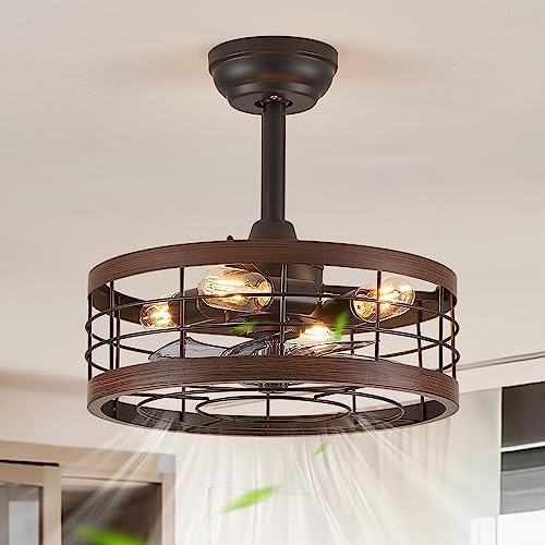 LEDIARY Ceiling Fan with Light