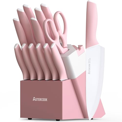 Astercook Knife Set, Pink