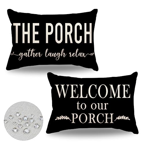 Welcome to Our Porch Pillows