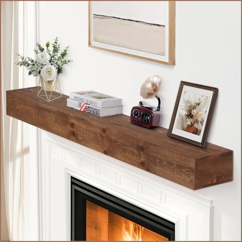 G GOOD GAIN Fireplace Mantel