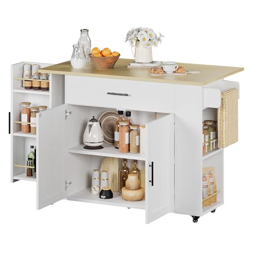 IRONCK Kitchen Island with Storage
