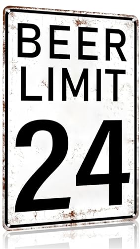 Crazysign Beer Limit Sign