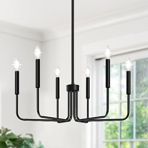 Black Chandelier for Dining Room