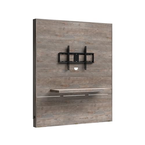 Sauder Steel River Entertainment Wall