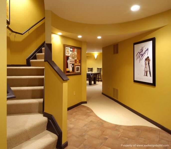Custom Design and Remodeling Ideas, Finished basement, Home Theater, Wet Bar, Pool Table, Play Room