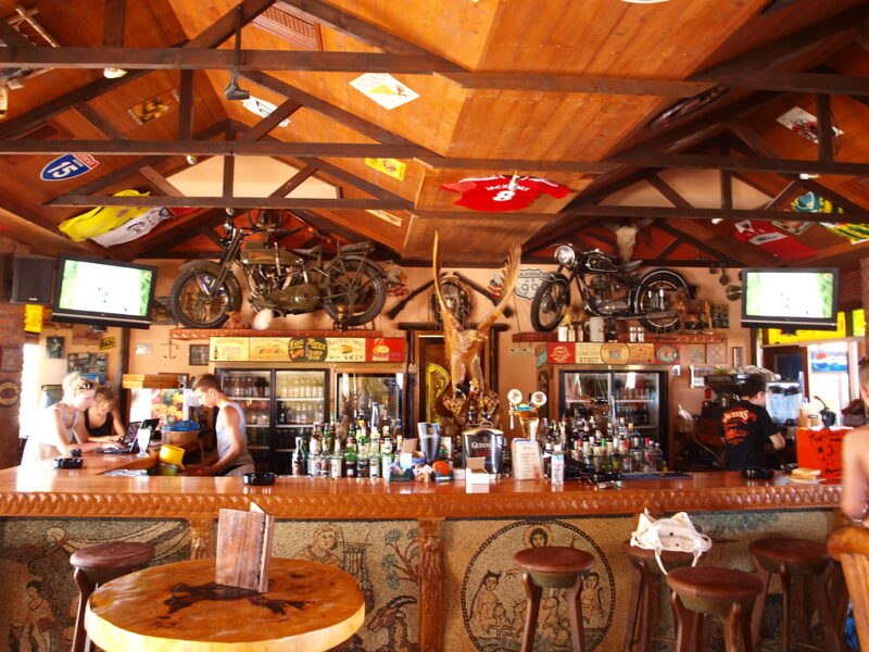 jacksons bar at Kos city in Greece