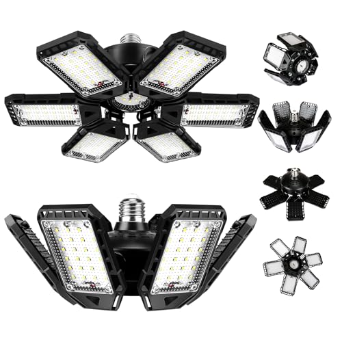 LED Garage Lights Bulb 2 Pack 180W