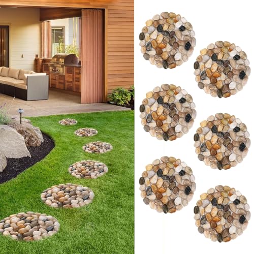 Natural Pebble Stepping Stones
