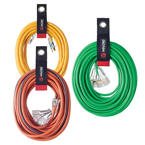 VELCRO Brand Easy Hang Extension Cord Holder Organizer