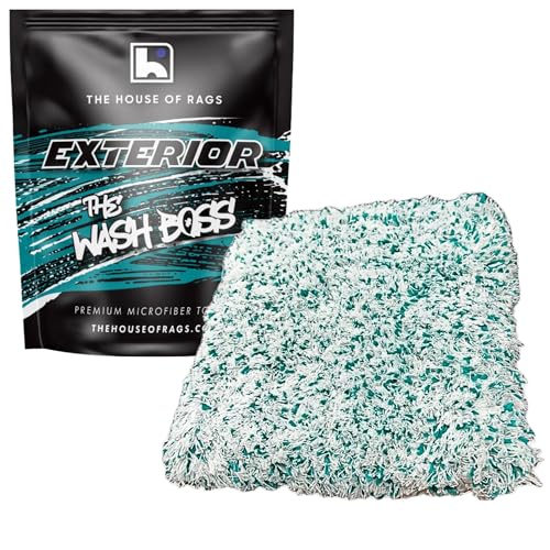 THE HOUSE OF RAGS - The Wash Boss Premium Microfiber Car Wash Pad