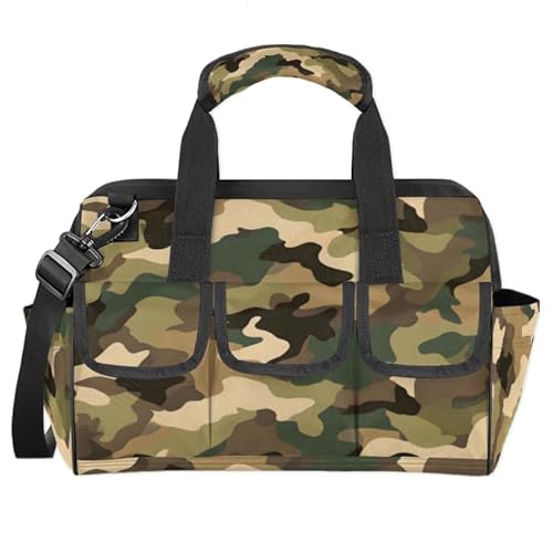 Obtravar Classic Woodland Camo Tool Bag