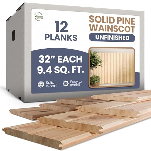 Interwood Wainscot Reversible Beadboard