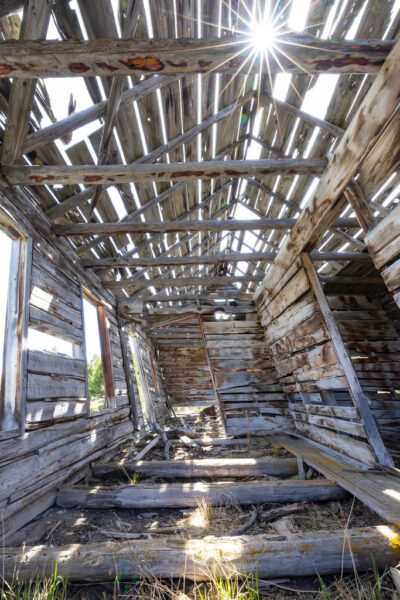 Custer Gallatin National Forest: Deaf Jim Cabin inside