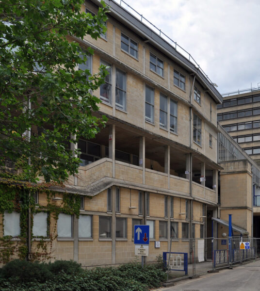 The Smithsons, Peter and Alison Smithson, School of Architecture and Building Engineering, Bath University, 1982-1988.