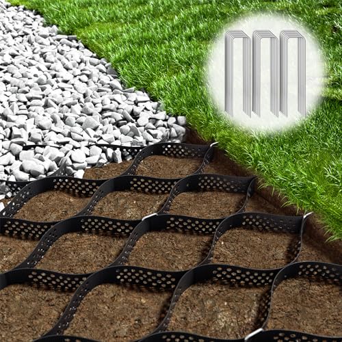 Gravel Grid for Driveway Stabilization