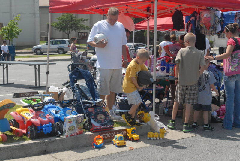 Community Yard Sale - U.S. Army Garrison Humphreys, South Korea - 7 July 2012