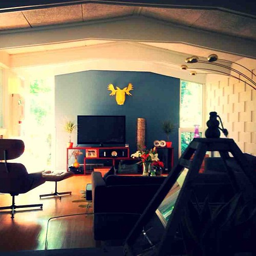 Tara's mid century modern living room #Aviary