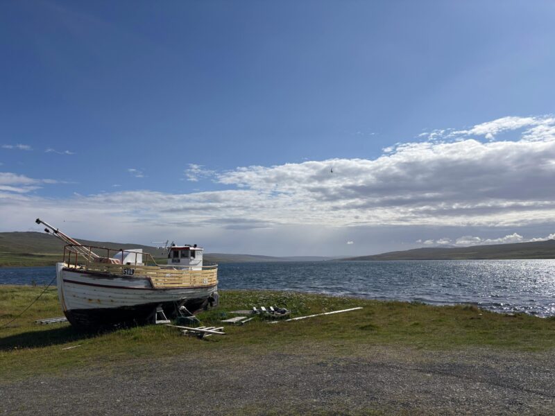Dry-Docked Boat