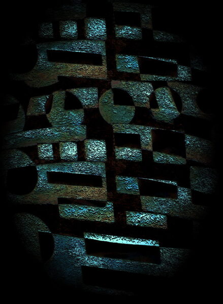 Abstract Sewer Grate