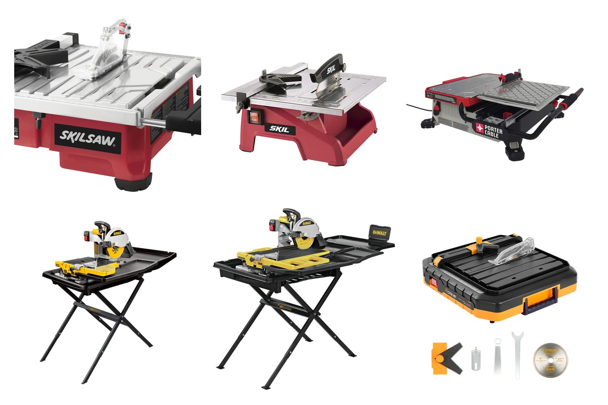 Best Portable Wet Tile Saws for Bathroom Renovation Projects