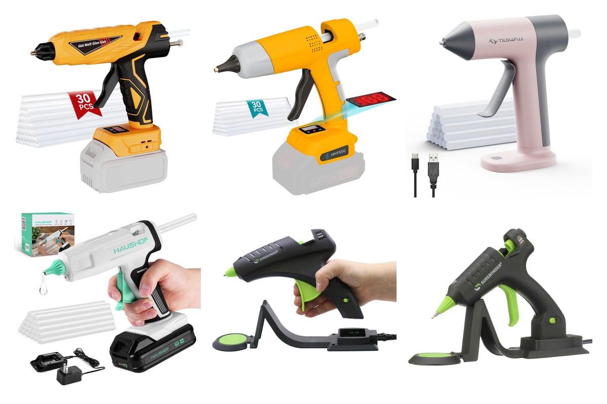 Best Cordless Glue Guns for Detailed Woodworking Crafts