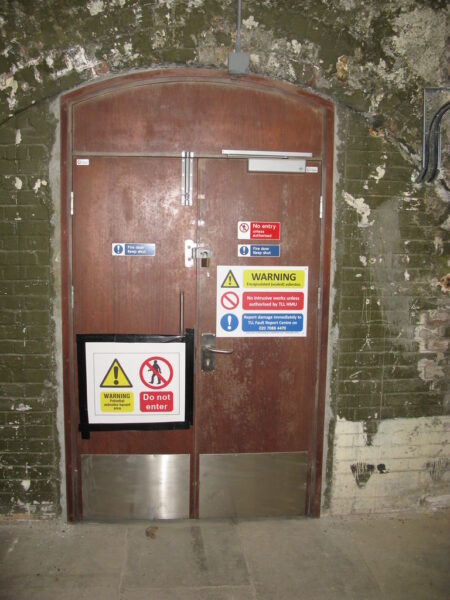 Asbestos behind this door