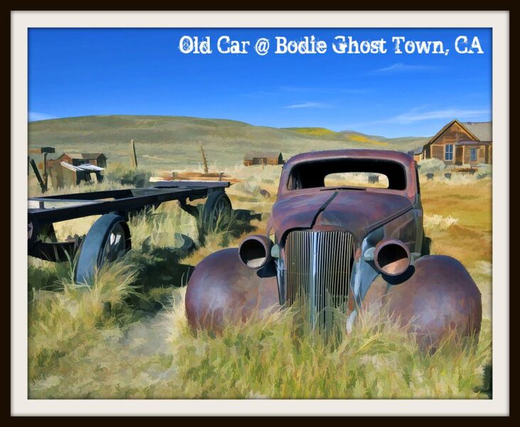 '37 Chevy @ Bodie Ghost Town, CA