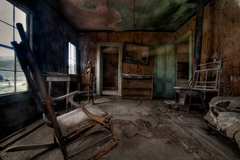 Inside Bodie, CA
