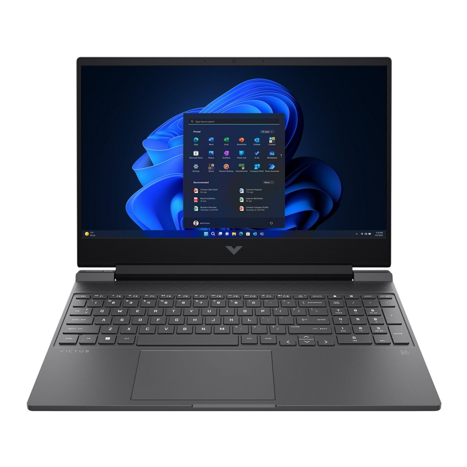 HP Victus 15-FA100 2024 Gaming Laptop 15.6" FHD IPS 144Hz 8-Core Intel i5-13420H 16GB DDR4 512GB SSD NVIDIA GeForce RTX 4050 6GB GDDR6 Wi-Fi 6 Backlit Keyboard Win11 Home w/ONT 32GB USB