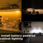 How To Install Battery Powered Under Cabinet Lighting