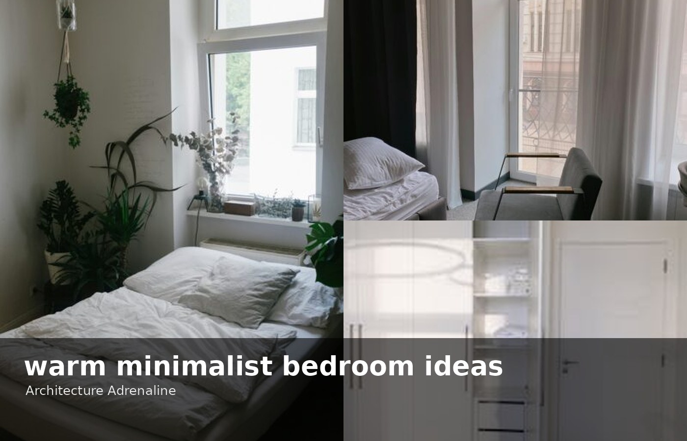 Warm Minimalist Bedroom Ideas