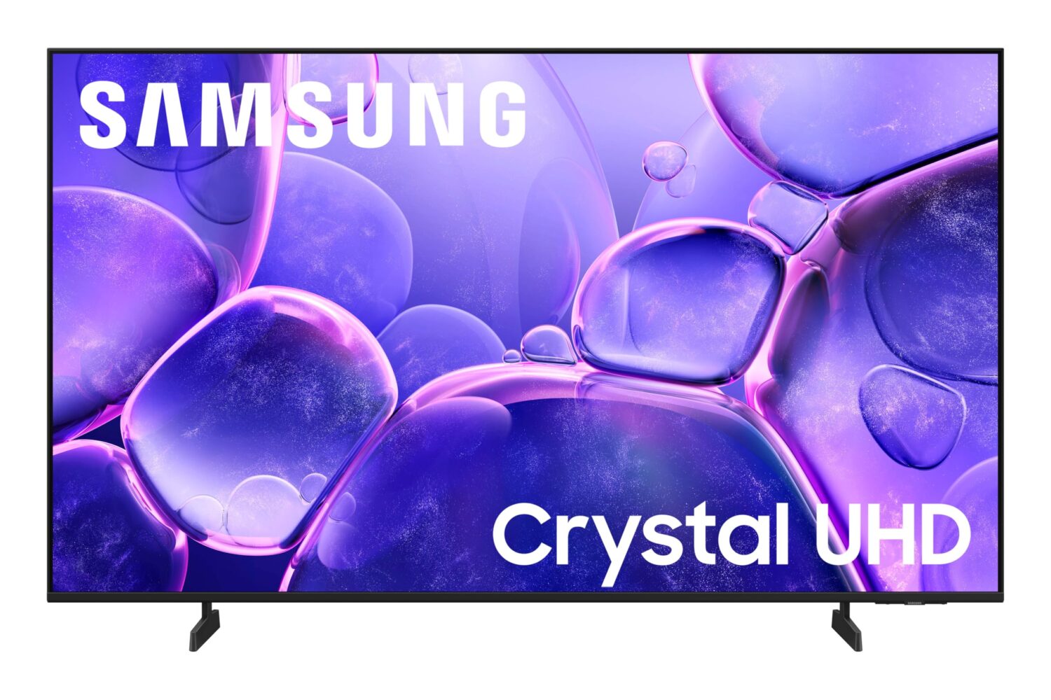 Samsung 43-Inch Class Crystal UHD U8000F 4K Smart TV (2025 Model) Endless Free Content, Processor, MetalStream Design, Knox Security, Alexa Built-in