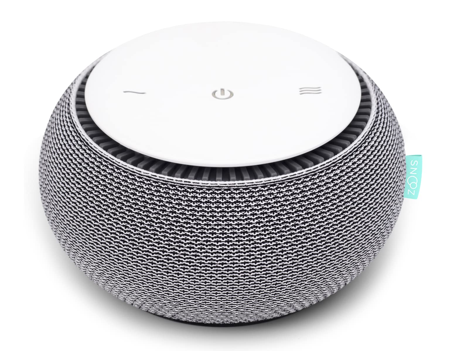 SNOOZ Smart White Noise Machine - Real Fan Inside for Non-Looping Sound, Portable Sleep Aid for Adults, Dogs, Travel, Home, Bedroom, Sleeping, Office Privacy, Therapy, &amp; Baby Registry Essential- Cloud