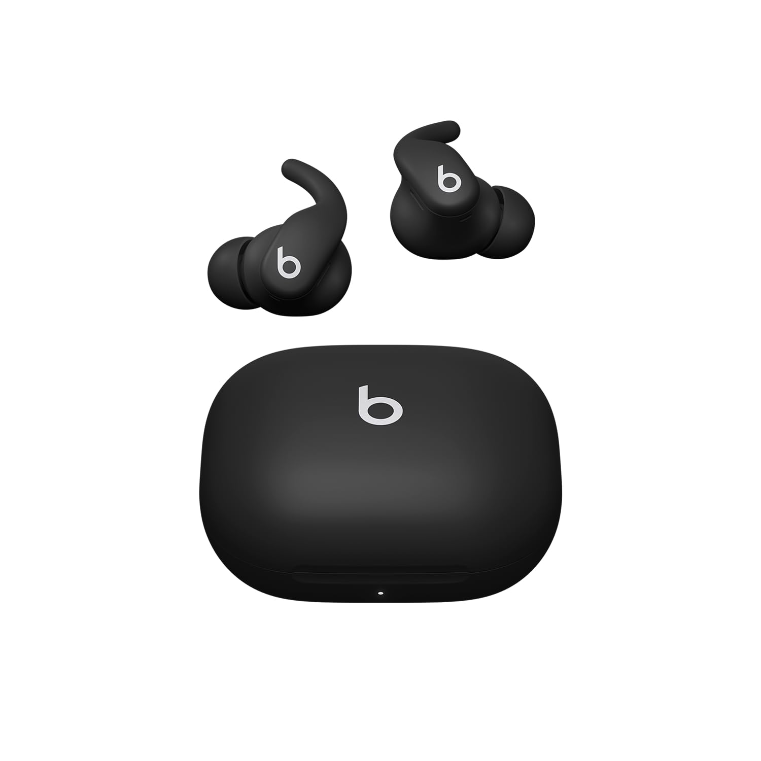 Beats Powerbeats Fit - Wireless Noise Cancelling Workout Earbuds with Secure-Fit Wingtips, Up to 30-Hour Battery Life, Sweat &amp; Water Resistant, Apple &amp; Android Compatible - Jet Black