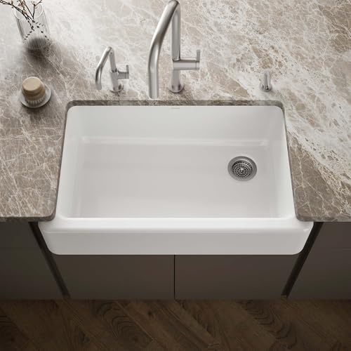 KOHLER Whitehaven® 35-3/4" Farmhouse Undermount Kitchen