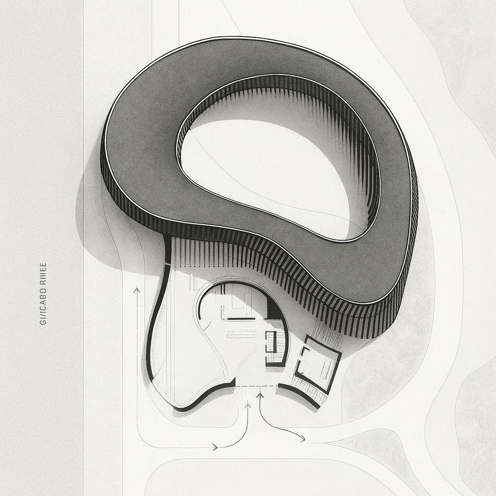 Chicago river edge industrial site Civic Canopy Study concept image 4