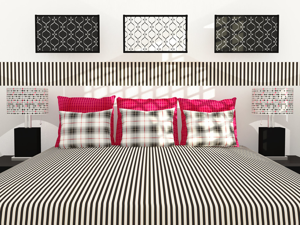 Bedroom interior design.