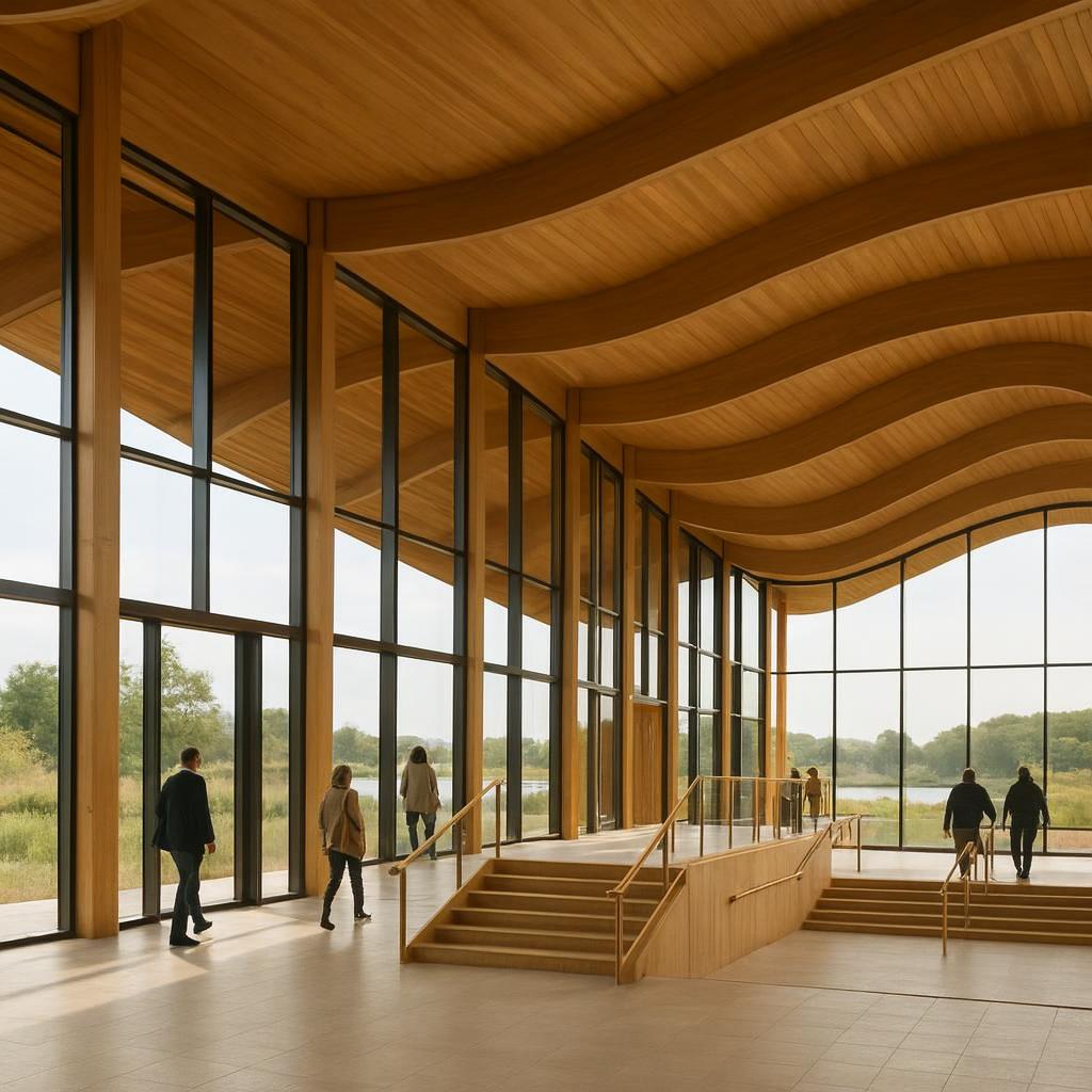 Timber Canopy Civic Hub concept image 2
