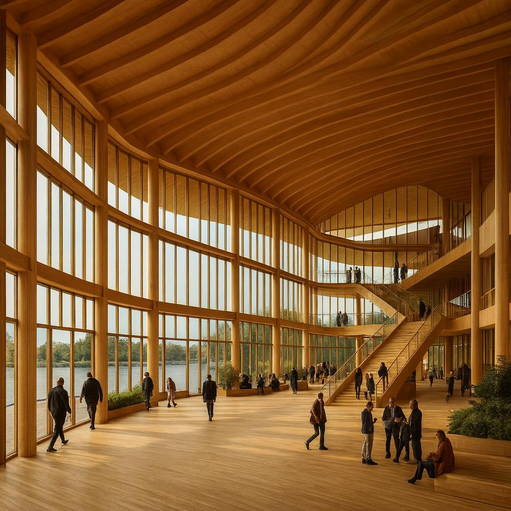 Timber Canopy Civic Hub concept image 2