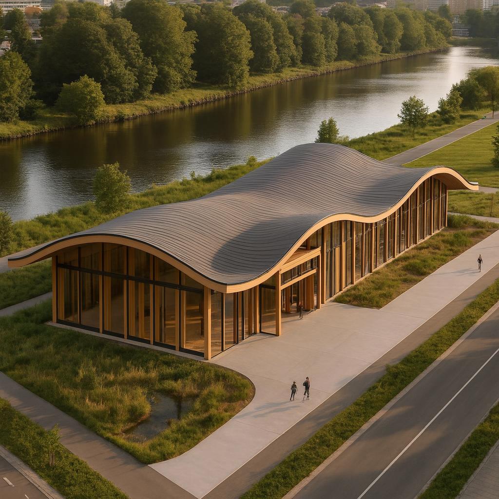Timber Canopy Civic Hub concept image 3