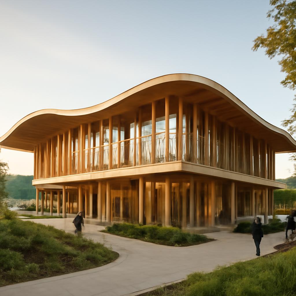 Timber Civic Pavilion concept image 1