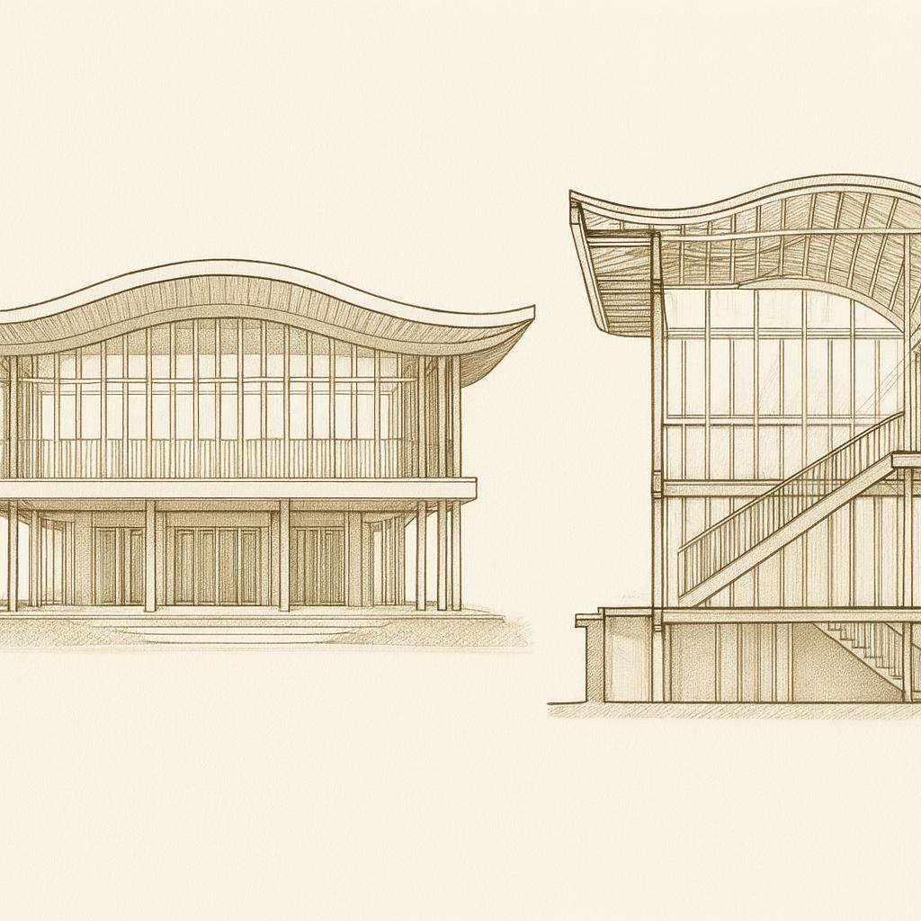 Timber Civic Pavilion concept image 5