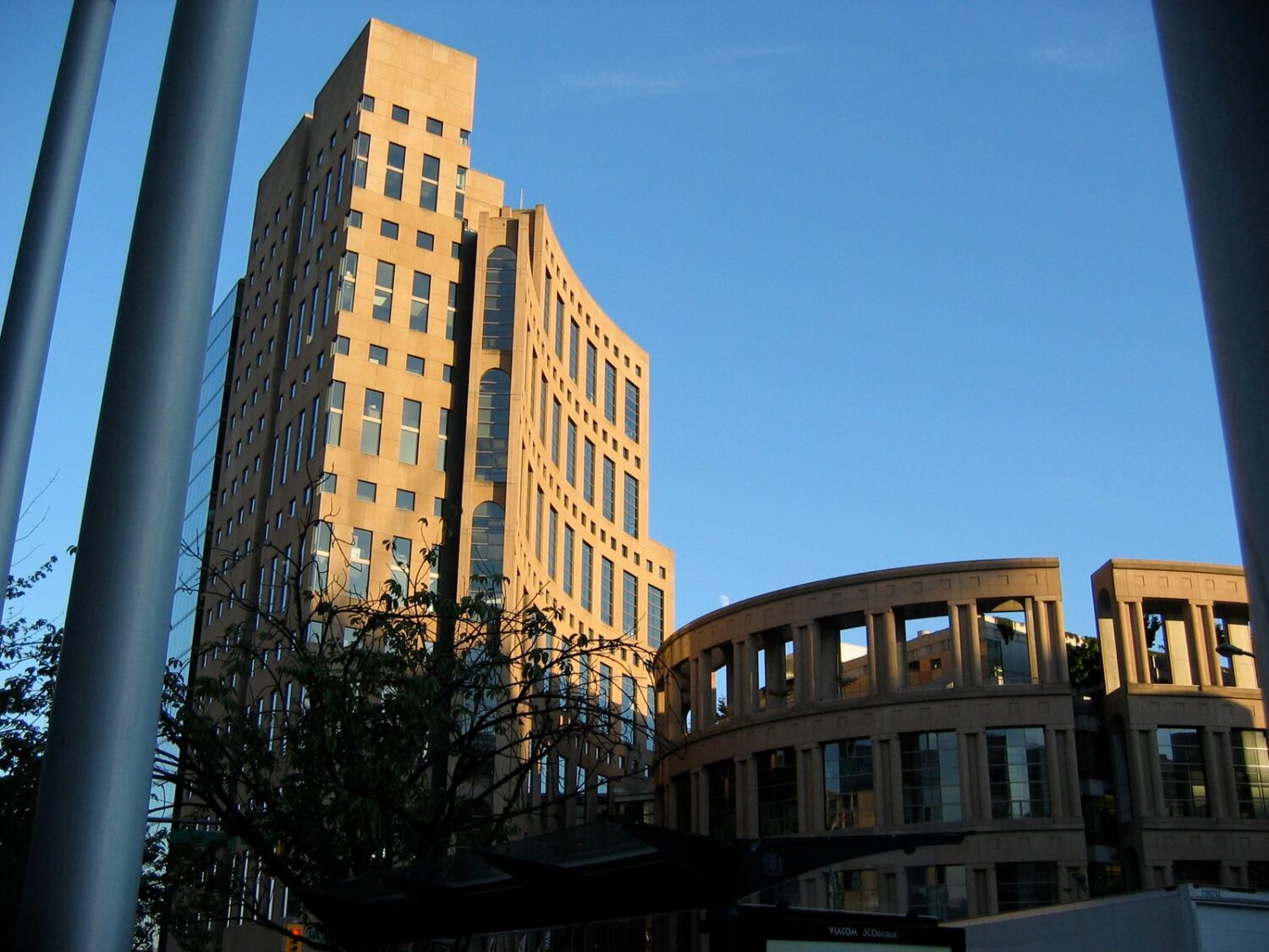 Vancouver Public Library, Vancouver, Canada, inspired by classical coliseum architecture merged with modern materials.