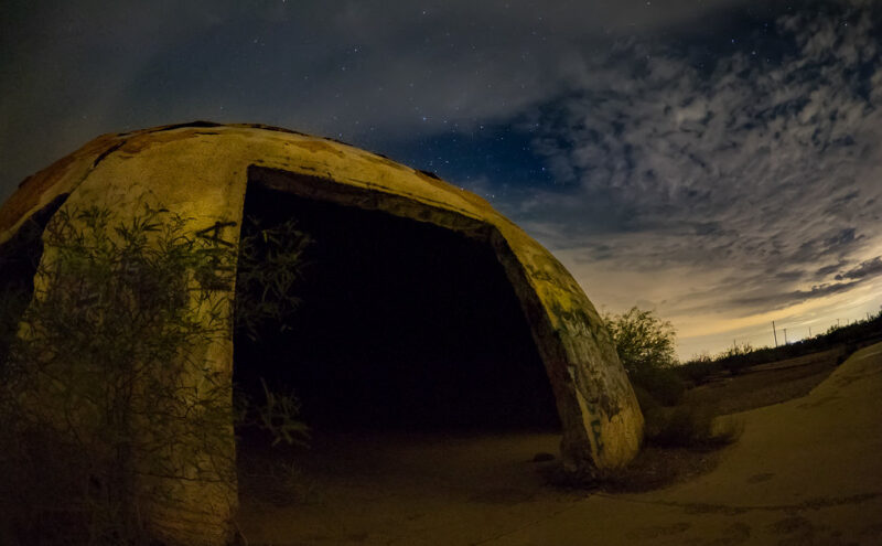 Deep Night at the Casa Grande Domes - Arizona