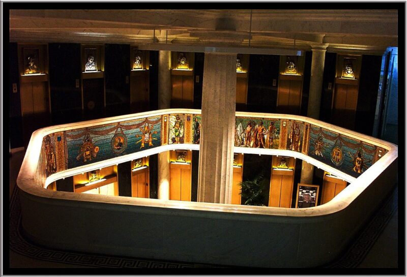 Chicago Illinois ~ The Marquette Building ~ Interior ~ Historic Building